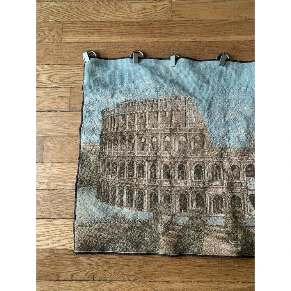 Vintage Rome Coliseum Tapestry 25
